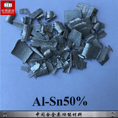 AlSn50% chip nhôm Thiếc 10-50% hợp kim chính để tinh chế hạt, nâng cao hiệu suất tính chất hợp kim nhôm