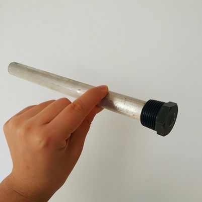 Thanh Anode Hợp kim Nhôm 25mm Chịu lực 1 NPT Dài 1200mm Bảo vệ Quy mô Lớn cho Nồi hơi Công nghiệp