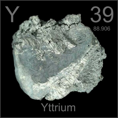 Độ dẻo tốt CAS 7440-65-5 Yttrium Metal 99,9