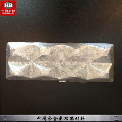 Đồng hợp kim cao độ tinh khiết AlSb 10% Antimon để tinh chế hạt