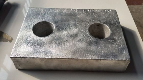 AZ63 Grade Magnesium Anode for Fresh Water Environments in 2 lb to 44 lb Sizes