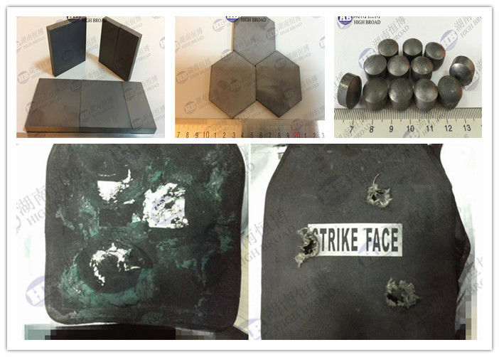 NIJ IV M2 AP tấm chống đạn, Kevlar SiC Silicon Carbide thân áo giáp tấm gốm
