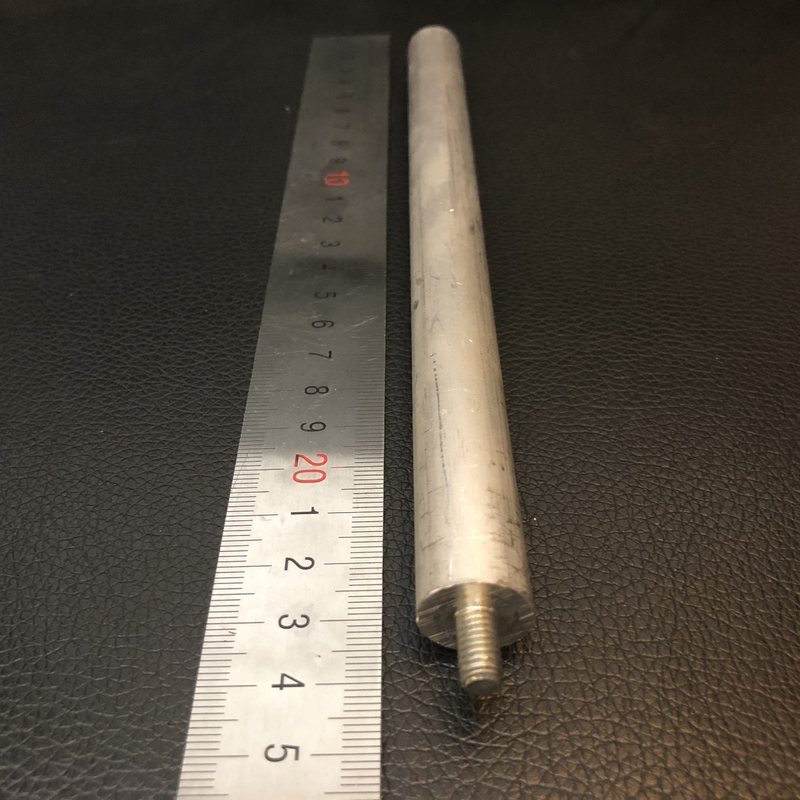 Nước ngọt Môi trường Máy sưởi nước thanh anode với lõi sắt loại vít NPT
