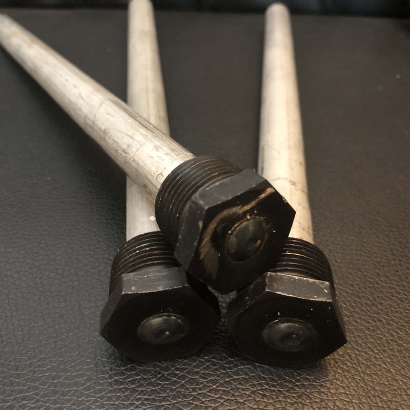 RV Camper Hair AO Smith tương thích hợp kim magiê máy sưởi nước thanh anode với lõi galvanized