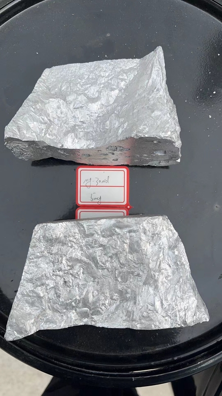 Vàng Xám Magnesium Master Alloy Mg/Al/Zn cho Nấu chảy hợp kim Magnesium
