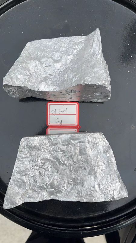 Vàng Xám Magnesium Master Alloy Mg/Al/Zn cho Nấu chảy hợp kim Magnesium