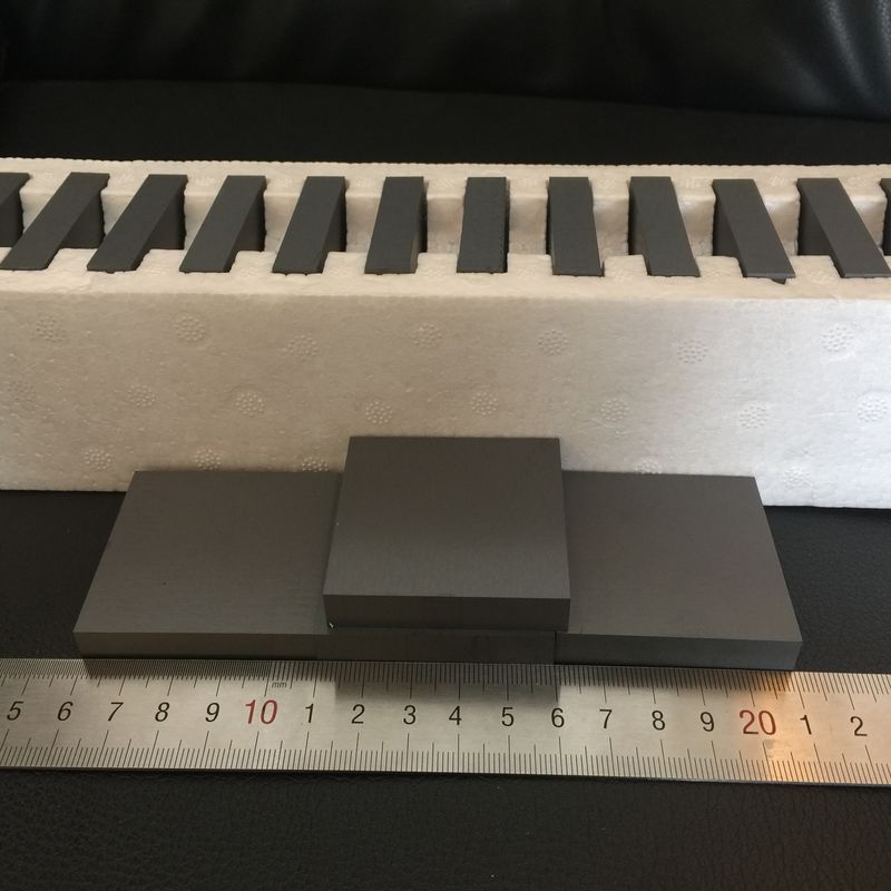 Ultra Lightweight 4mm Thickness Boron Carbide Ballistic Tile with 2.50 g/cm3 Density and 3000 HV Hardness