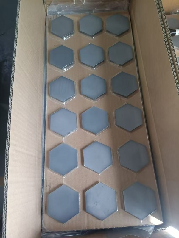 Chất hóa học kháng hình vuông đạn đạo gốm tấm với Silicon Carbide Boron Carbide vest