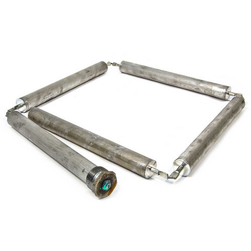 Phong cách liên kết Magnesium Anode Chuỗi linh hoạt Anode hy sinh cho máy sưởi nước 4 phần