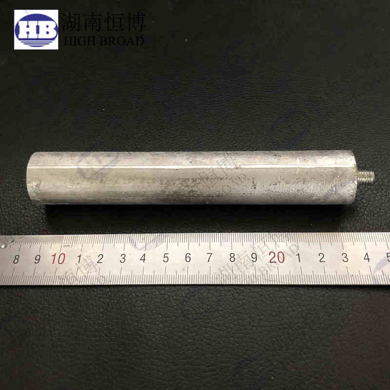 Công nghiệp 1 Inch NPT Heavy Duty Magnesium Anode Rod 40 Inch cho bình nồi hơi thương mại lớn Bảo vệ cathodic