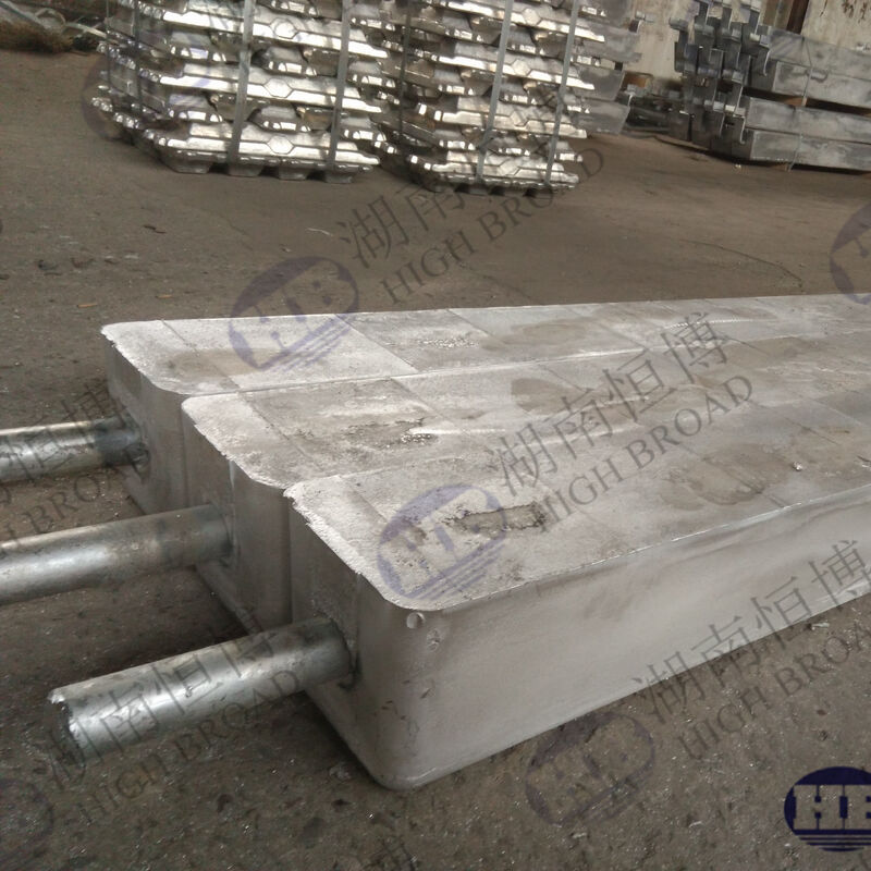 Anode hy sinh nhôm Al-Zn-In-Cd hiệu suất cao để ngăn ngừa ăn mòn trong thân tàu Tiêu chuẩn ASTM GAIII