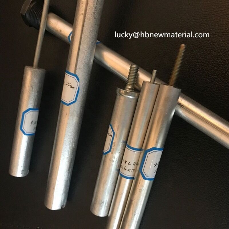 Thanh anode cho bình nước nóng năng lượng mặt trời tùy chỉnh cho bình thép, cung cấp độ bền kéo dài cao và bảo vệ chống ăn mòn để tối ưu hóa tuổi thọ của bình