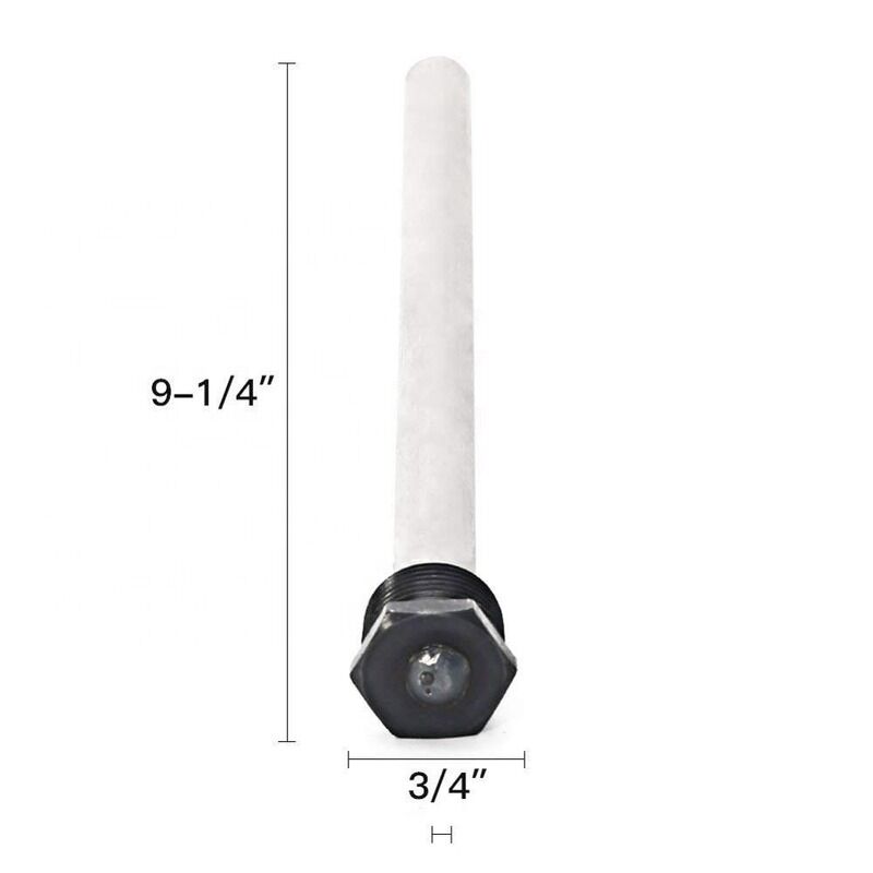 18mm Chiều kính 350mm Chiều dài Compact Combo Magnesium Anode Rod để bảo vệ nhiệt tại điểm sử dụng