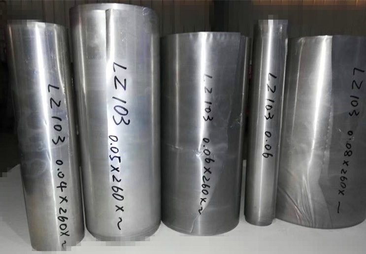 LZ103 Magnesium hợp kim tấm, hợp kim dựa trên Magnesium 0,5 mm 0,6 mm 0,8 mm