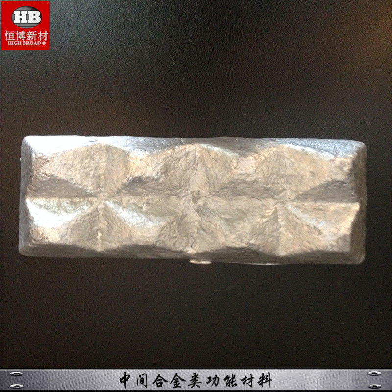 Đồng hợp kim cao độ tinh khiết AlSb 10% Antimon để tinh chế hạt